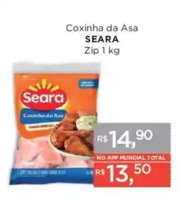 Supermercados Mundial Coxinha da Asa oferta