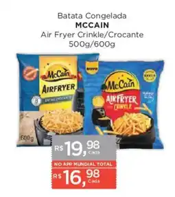 Supermercados Mundial Batata Congelada McCain Air Fryer Crinkle/Crocante oferta