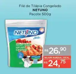 Supermercados Mundial Filé de Tilápia Congelado oferta