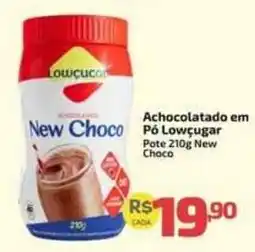 Supermercado Jacomar Achocolatado em Pó Lowcugar oferta