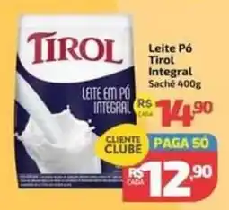 Supermercado Jacomar Leite pô tirol integral oferta