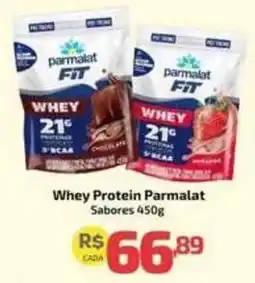 Supermercado Jacomar Whey protein parmalat sabores oferta