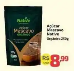 Supermercado Jacomar Açúcar Mascavo Native oferta