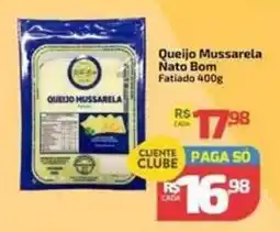 Supermercado Jacomar Queijo Mussarela Nato Bom oferta