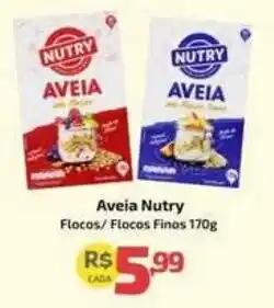 Supermercado Jacomar Aveia Nutry oferta