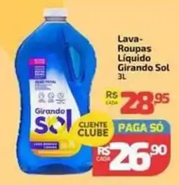 Supermercado Jacomar Lava-Roupas Líquido Girando Sol oferta