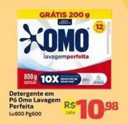 Supermercado Jacomar Detergente em Pó Omo Lavagem Perfeita oferta