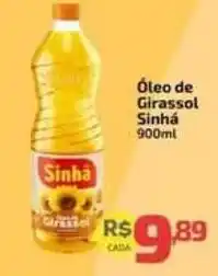 Supermercado Jacomar Óleo de girassol sinhá oferta