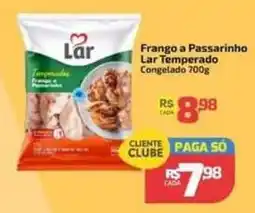 Supermercado Jacomar Frango a Passarinho Lar Temperado oferta