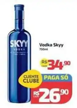 Supermercado Jacomar Vodka Skyy oferta