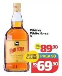 Supermercado Jacomar Whisky white horse oferta