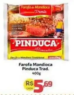 Supermercado Jacomar Farofa Mandioca Pinduca Trad. oferta