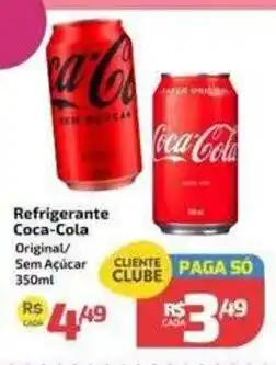 Supermercado Jacomar Refrigerante Coca-Cola Original/ Sem Açúcar oferta