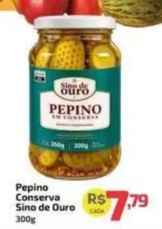 Supermercado Jacomar Pepino conserva sinal de ouro oferta