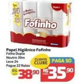 Supermercado Jacomar Papel Higiênico Fofinho oferta