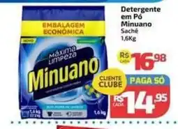 Supermercado Jacomar Detergente em Pó Minuano oferta