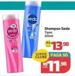 Supermercado Jacomar Shampoo Seda Tipos oferta