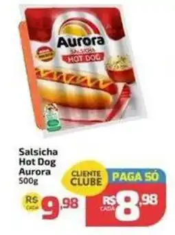 Supermercado Jacomar Salsicha hot dog aurora oferta