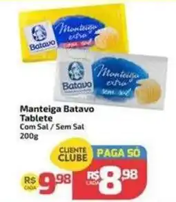 Supermercado Jacomar Manteiga Batavo Tablete oferta
