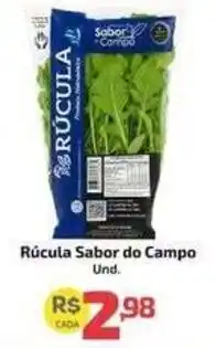 Supermercado Jacomar Rúcula sabor do campo oferta