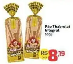 Supermercado Jacomar Pão thabrulai integral oferta