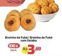Supermercado Jacomar Broinha de Fubá / Broinha de Fubá com Goiaba oferta