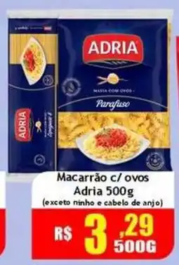 Supermercado Kibe Macarrão c/ ovos oferta
