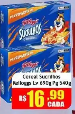 Supermercado Kibe Cereal Sucrilhos Kellogg's oferta
