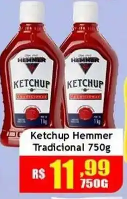Supermercado Kibe Ketchup hemmer tradicional oferta