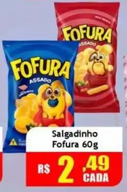 Supermercado Kibe Salgadinho Fofura oferta