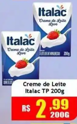 Supermercado Kibe Creme de Leite Italac TP oferta