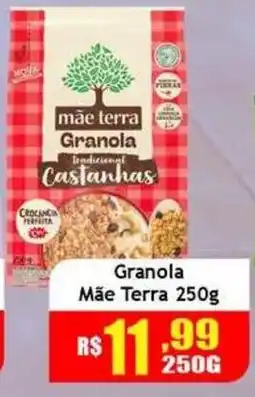 Supermercado Kibe Granola mãe terra castanhas oferta