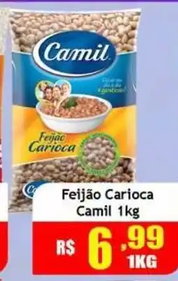 Supermercado Kibe Feijão Carioca Camil oferta