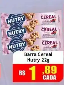 Supermercado Kibe Barra Cereal Nutry oferta