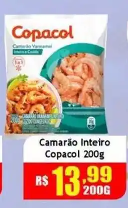 Supermercado Kibe Camarão Inteiro Copacol oferta