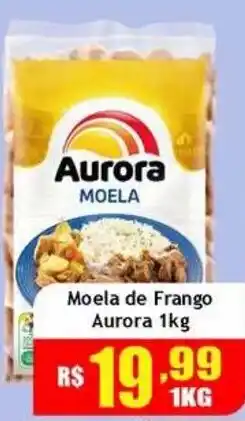 Supermercado Kibe Moela de frango aurora oferta