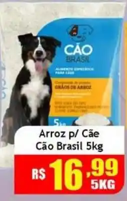 Supermercado Kibe Arroz p/ Cão Cão Brasil oferta