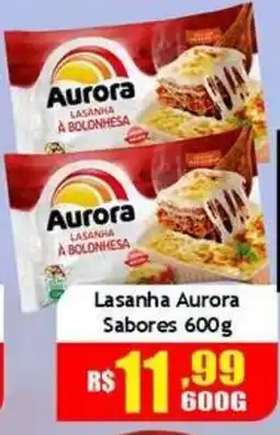 Supermercado Kibe Lasanha aurora sabores oferta