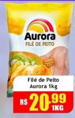 Supermercado Kibe Filé de peito aurora oferta