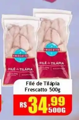 Supermercado Kibe Filé de tilápia frescatto oferta