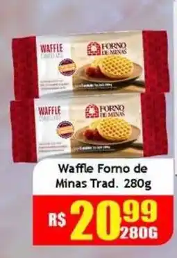 Supermercado Kibe Waffle forno de minas trad. oferta