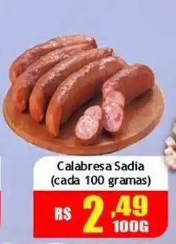 Supermercado Kibe Calabresa Sadia oferta