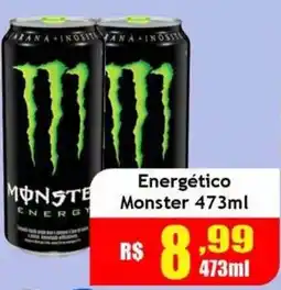 Supermercado Kibe Energético Monster oferta