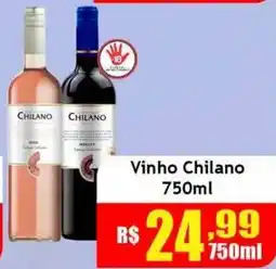 Supermercado Kibe Vinho Chilano oferta