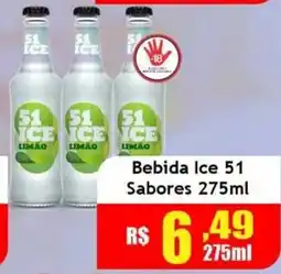 Supermercado Kibe Bebida ice 51 sabores oferta
