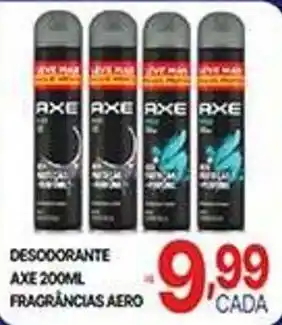 Desodorante axe 200ml fragrâncias aero