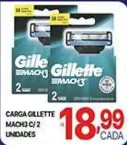 Supermercados Santa Helena Carga gillette mach3 oferta