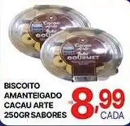 Supermercados Santa Helena Biscoito amanteigado cacao arte oferta