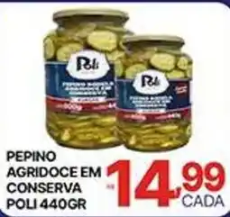 Supermercados Santa Helena Pepino agridoce em conserva poli oferta