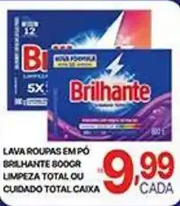 Supermercados Santa Helena Lava roupas em pó brilhante boocg oferta